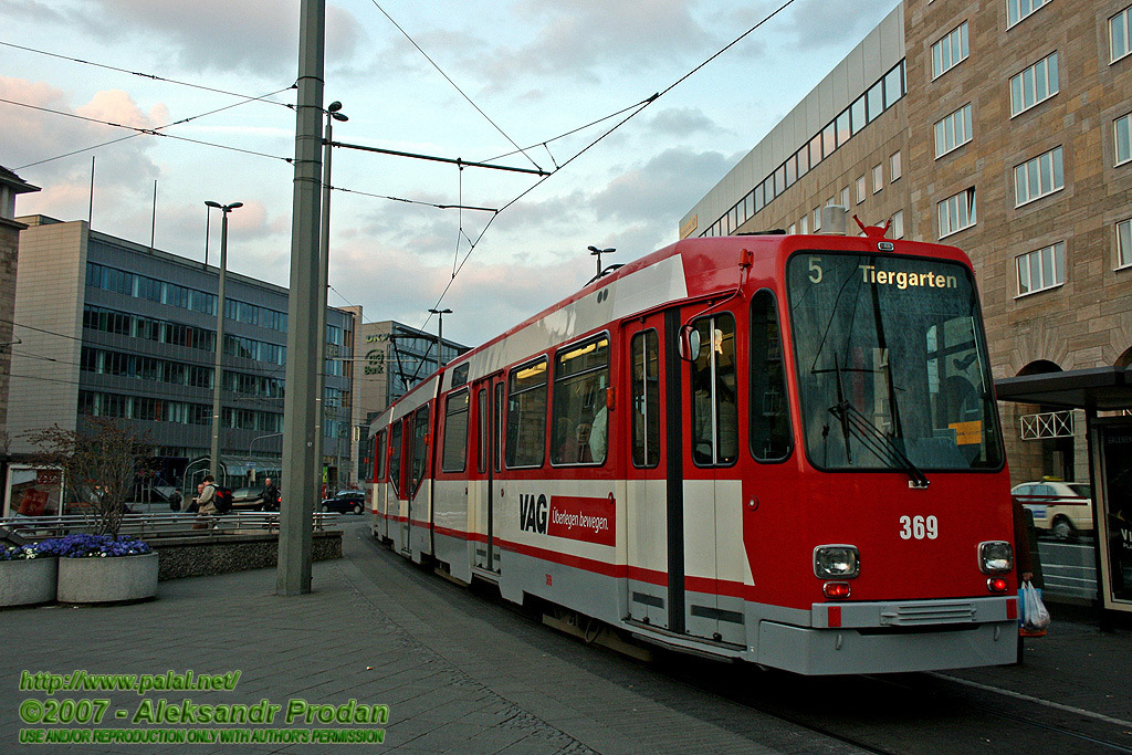 Нюрнберг, MAN/Duewag N8S-NF № 369