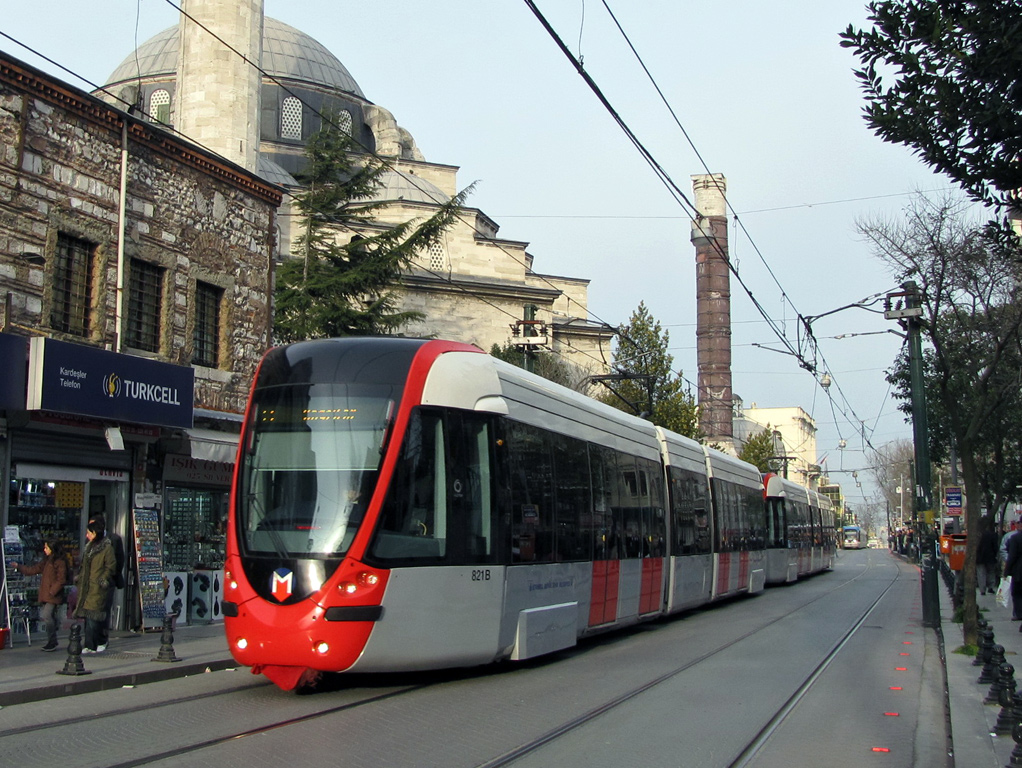 Стамбул, Alstom Citadis 304 № 821