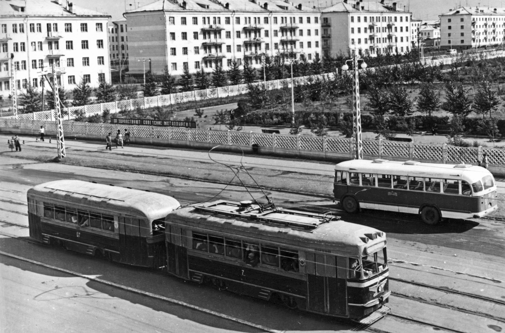 Темиртау, КТМ-1 № 7; Темиртау, КТП-1 № 07; Темиртау — Старые фотографии