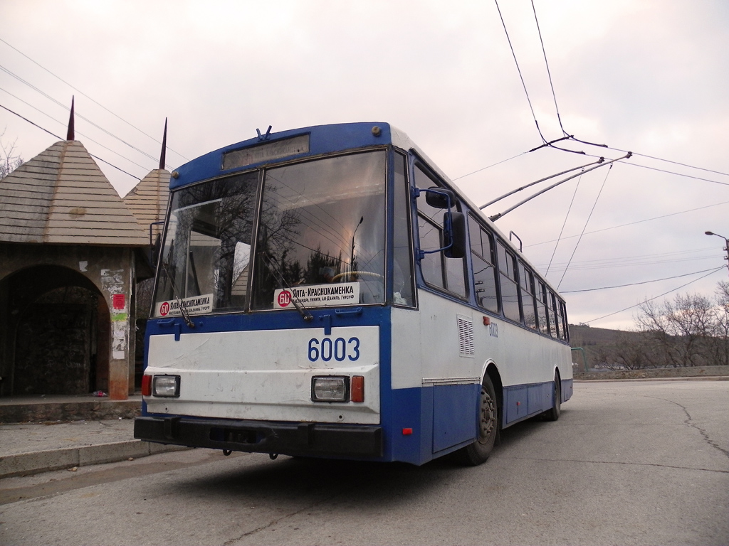 Крымский троллейбус, Škoda 14Tr02/6 № 6003