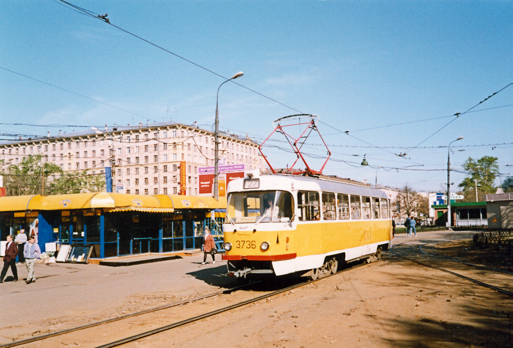 Москва, Tatra T3SU № 3736 Москва, Tatra T3SU № 3736