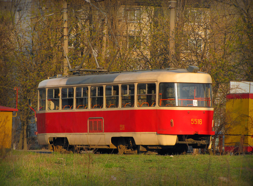 Киев, Tatra T3SU № 5516