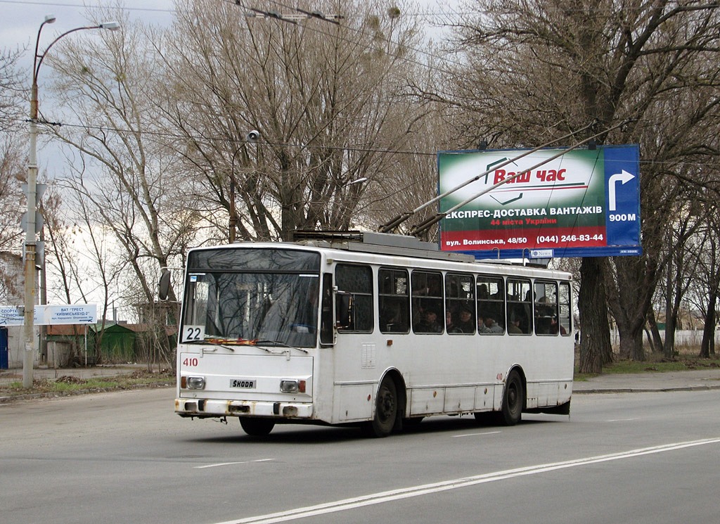 Киев, Škoda 14Tr17/6M № 410