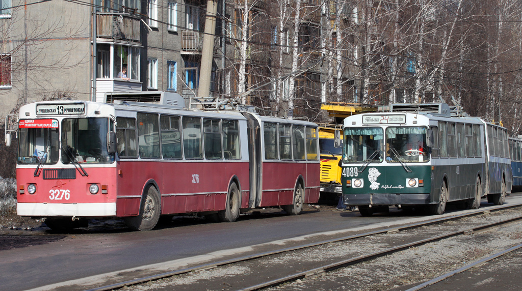 Novossibirsk, ZiU-620520 N°. 3276; Novossibirsk, ZiU-620520 N°. 4089