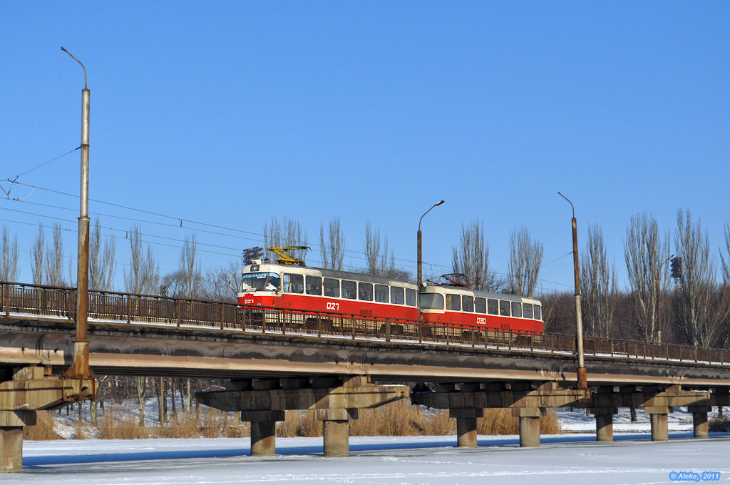 Кривой Рог, Tatra T3SU № 027; Кривой Рог, Tatra T3SU № 030