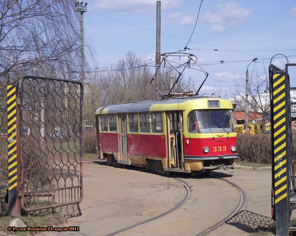 Тверь, Tatra T3SU № 333; Тверь — Трамвайное депо № 2