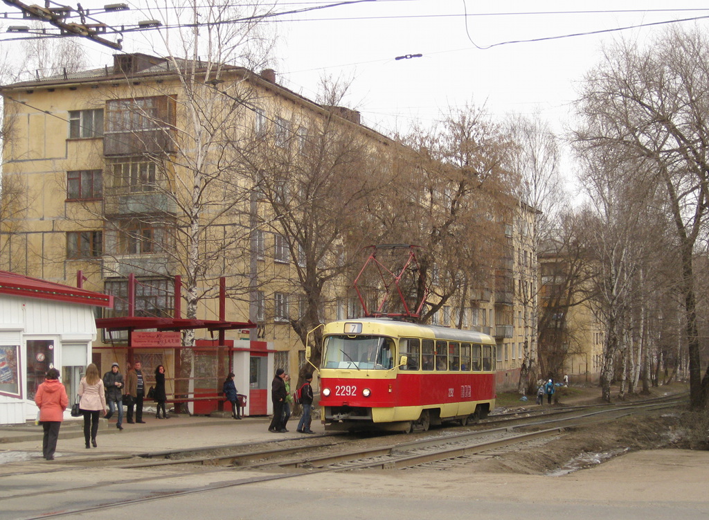 Ижевск, Tatra T3SU № 2292