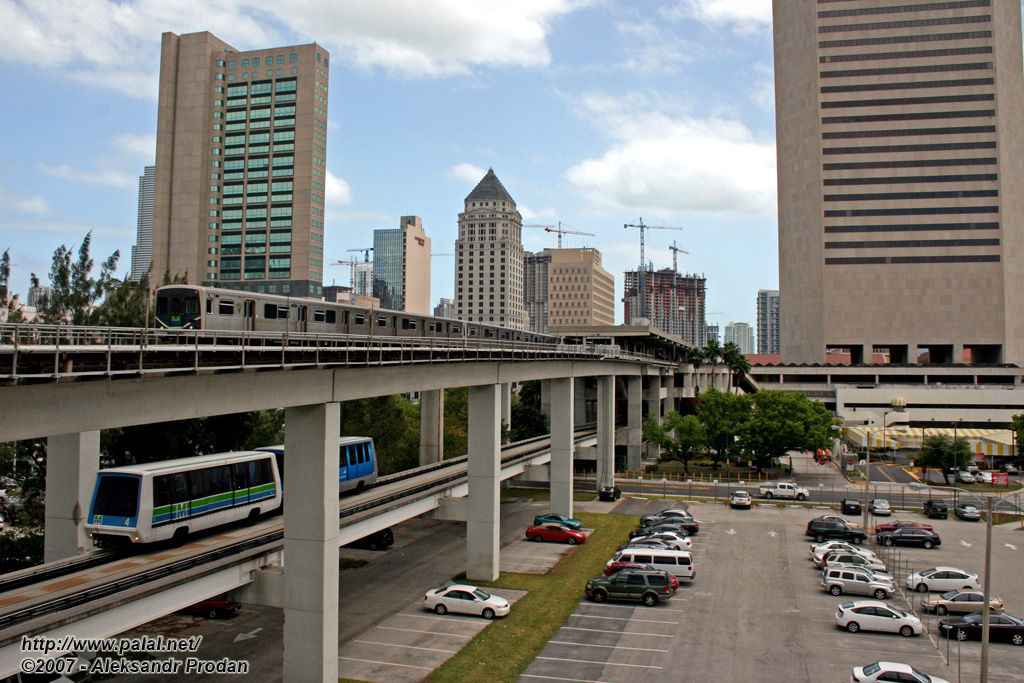 Майами, FL, Westinghouse C-100 № 4; Майами, FL — Metrorail