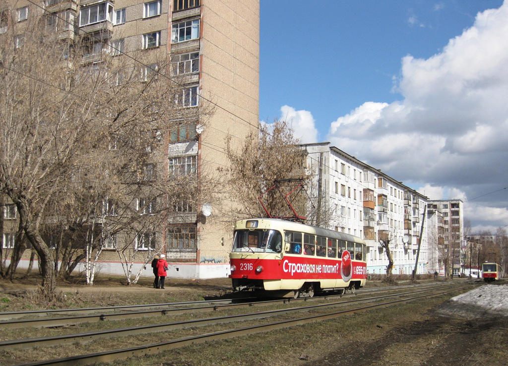 Ижевск, Tatra T3SU № 2316