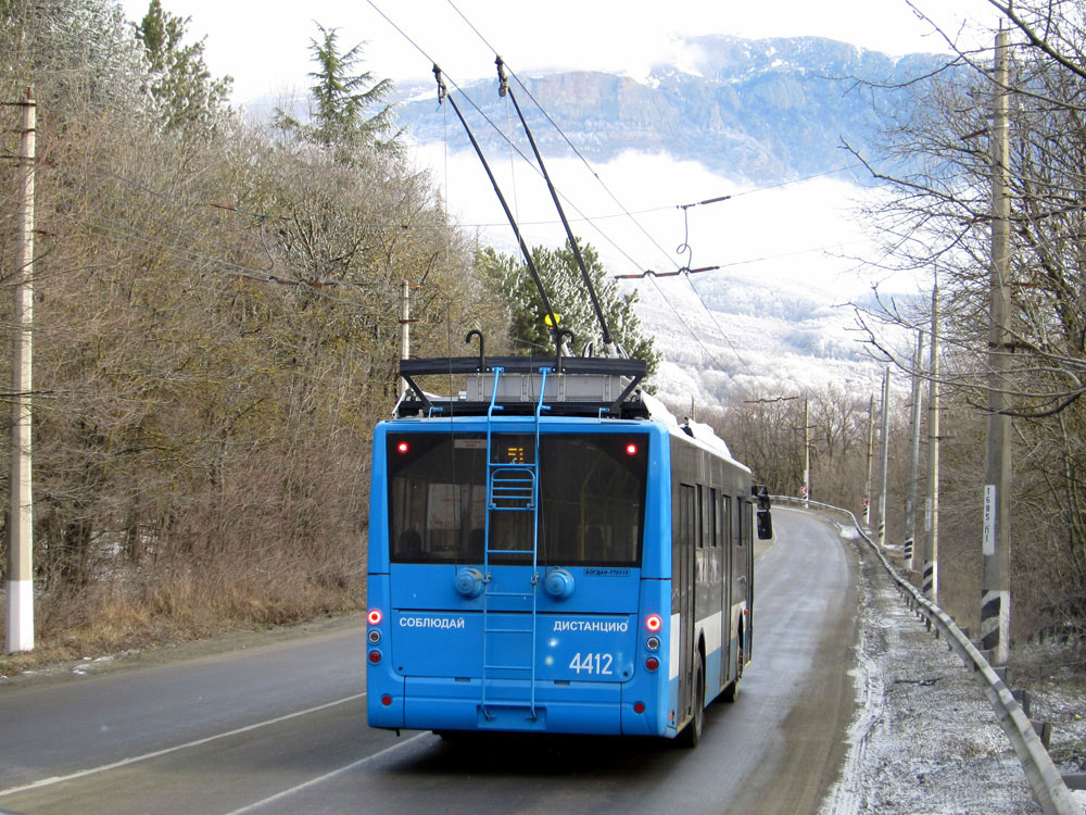 Крымский троллейбус, Богдан Т70115 № 4412
