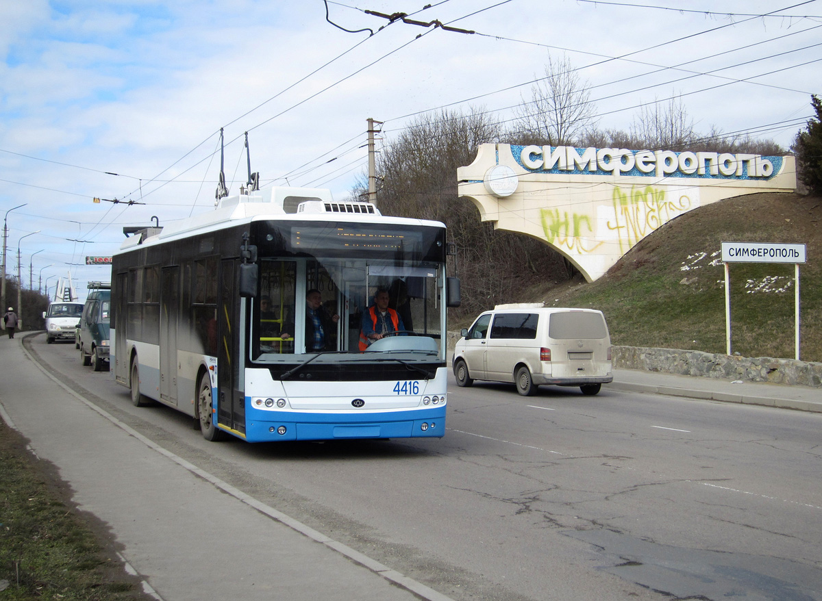 Krimas trolejbuss, Bogdan T70115 № 4416