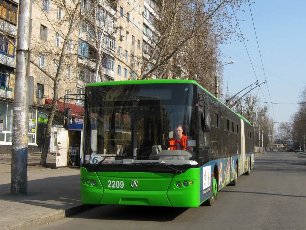 Харьков, ЛАЗ E301D1 № 2209
