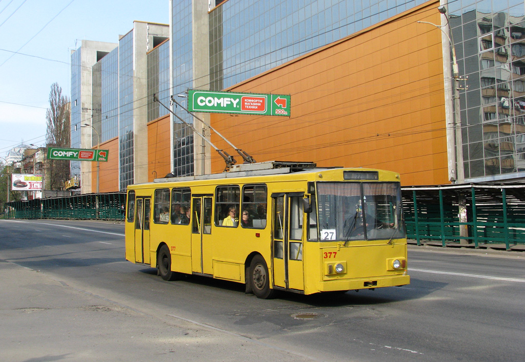 Киев, Škoda 14Tr02/6 № 377