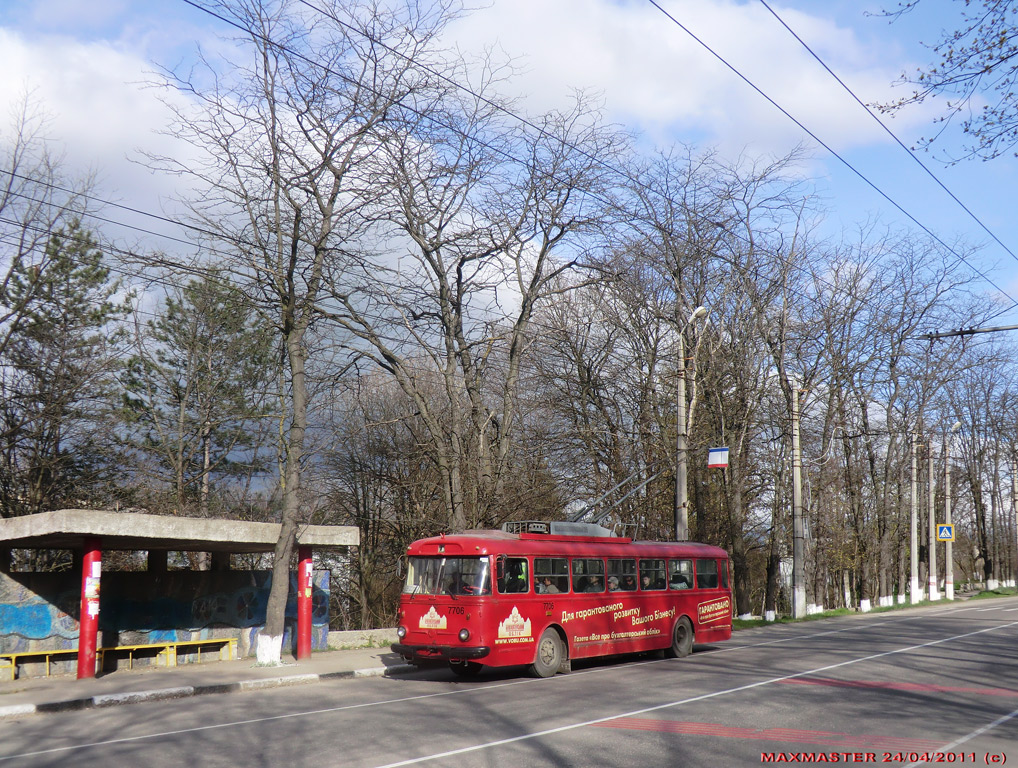 Крымский троллейбус, Škoda 9TrH27 № 7706