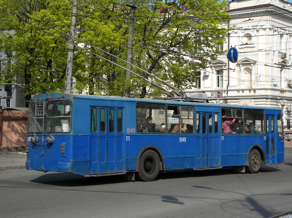 Одесса, ЗиУ-682В-012 [В0А] № 849