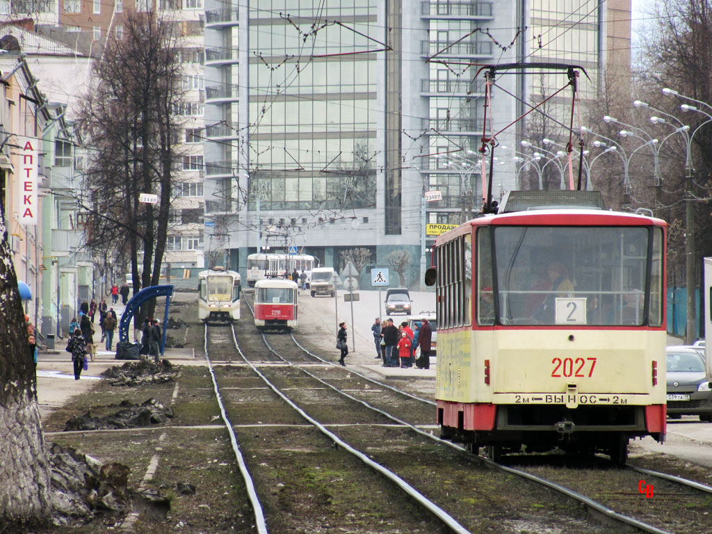 Ижевск, Tatra T6B5SU № 2027