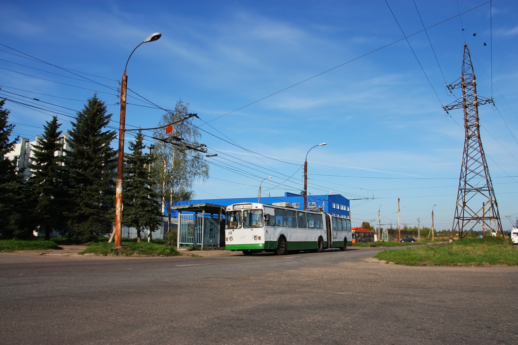 Тверь, ЗиУ-683Б [Б00] № 10; Тверь — Троллейбусные линии: Заволжский район