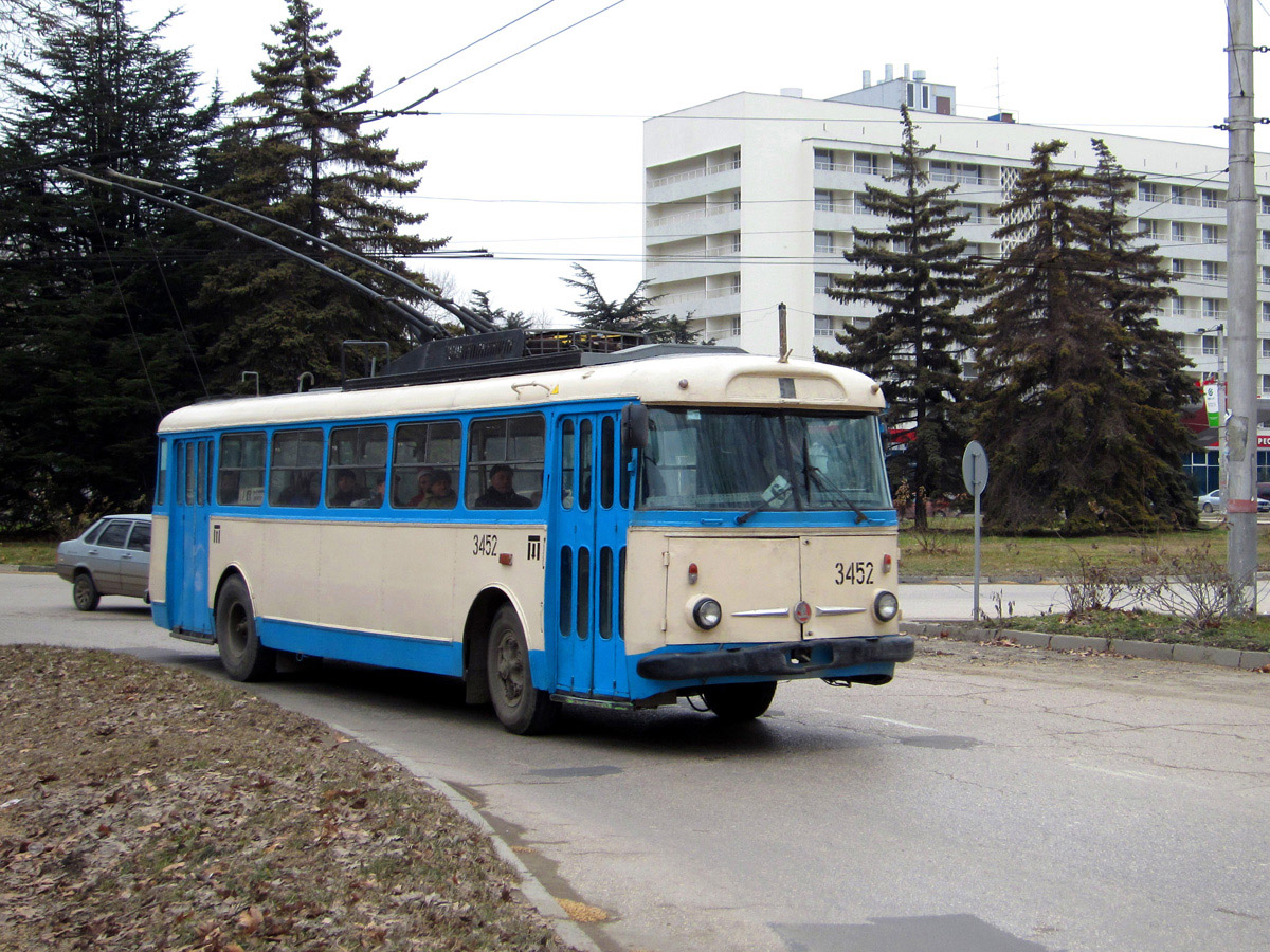 Крымский троллейбус, Škoda 9Tr18 № 3452