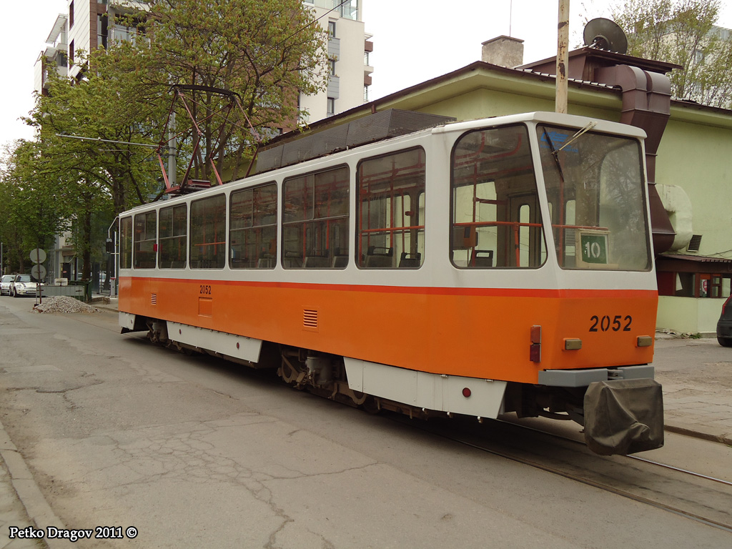 София, Tatra T6A2SF № 2052