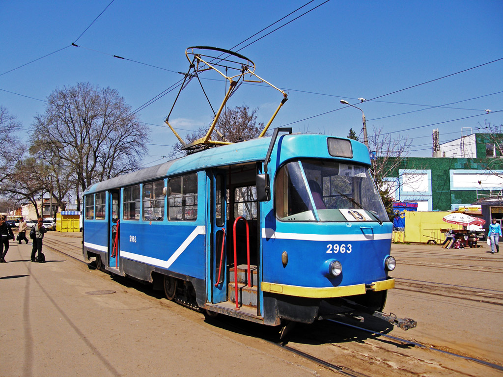 Одесса, Tatra T3R.P № 2963