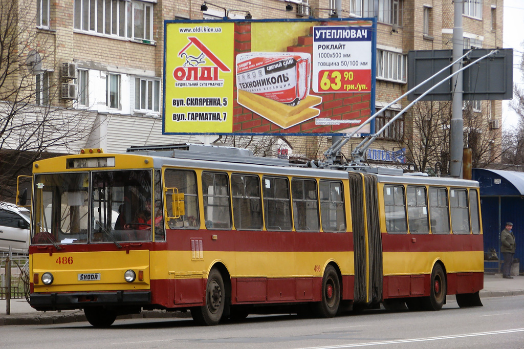 Киев, Škoda 15Tr03/6 № 486
