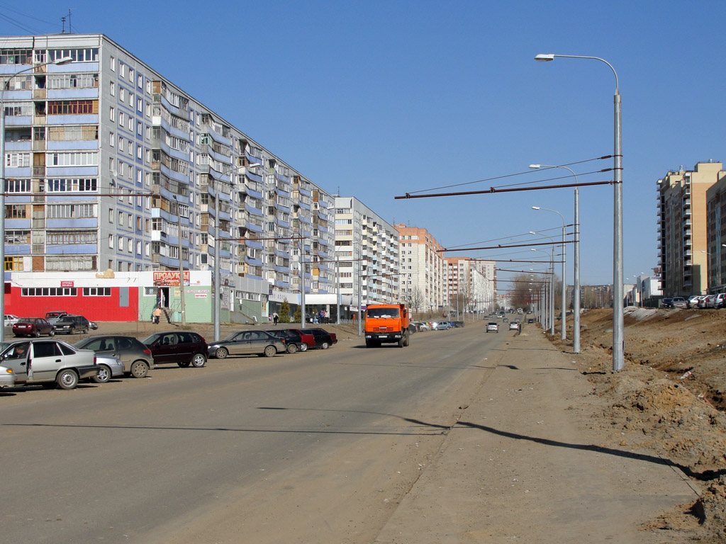 Казань — Строительство  и реконструкция троллейбусных линий