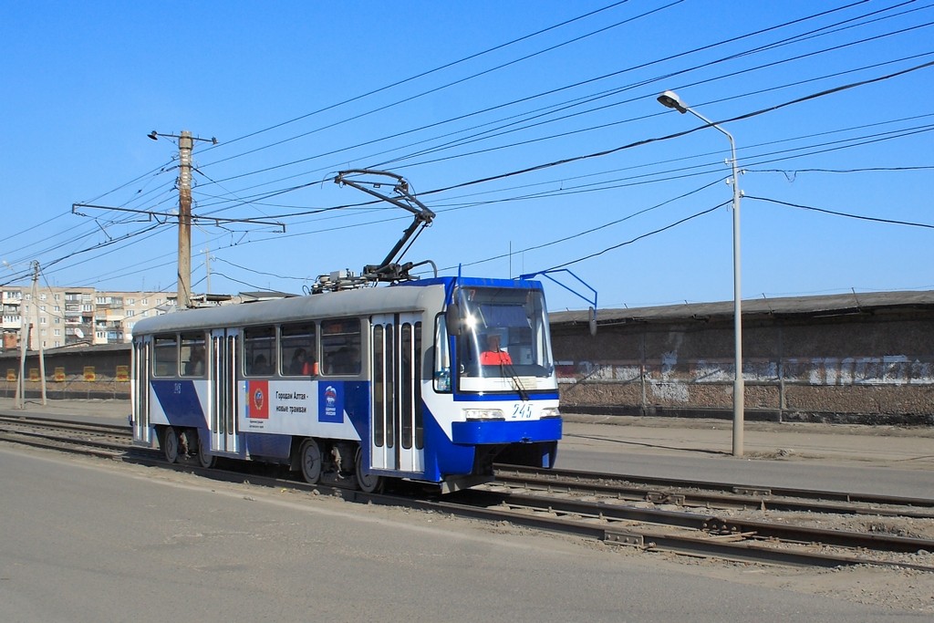 Бийск, Tatra TB4D КВР Барнаул № 245