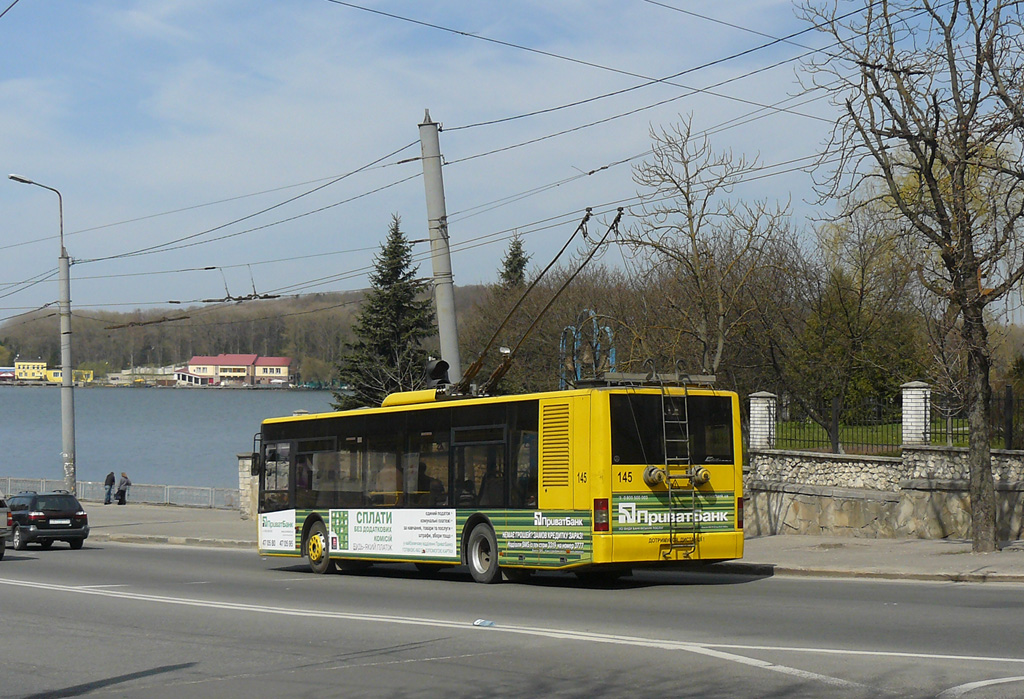 Тернополь, ЛАЗ E183D1 № 145