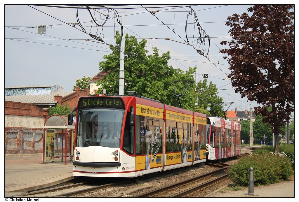 Эрфурт, Siemens Combino Advanced № 712