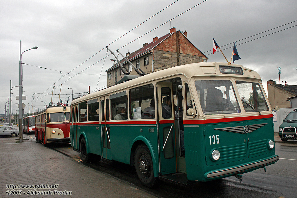 Брно, Škoda 6Tr2 № 135