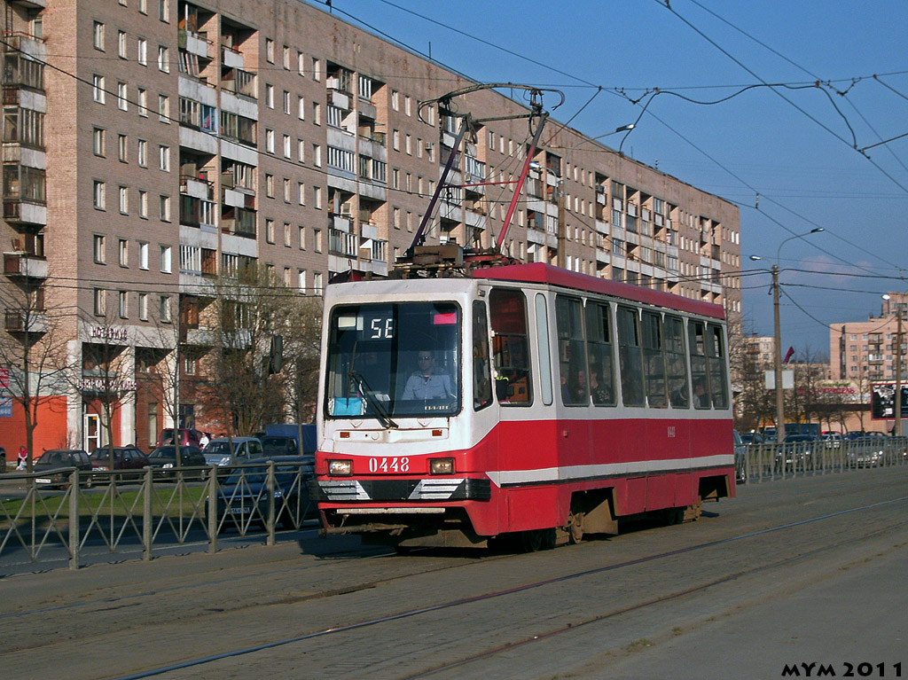Санкт-Петербург, 71-134К (ЛМ-99К) № 0448