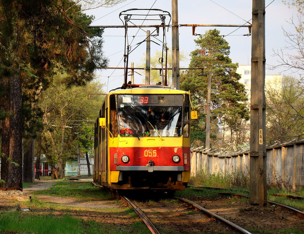 Киев, Tatra T6B5SU № 055