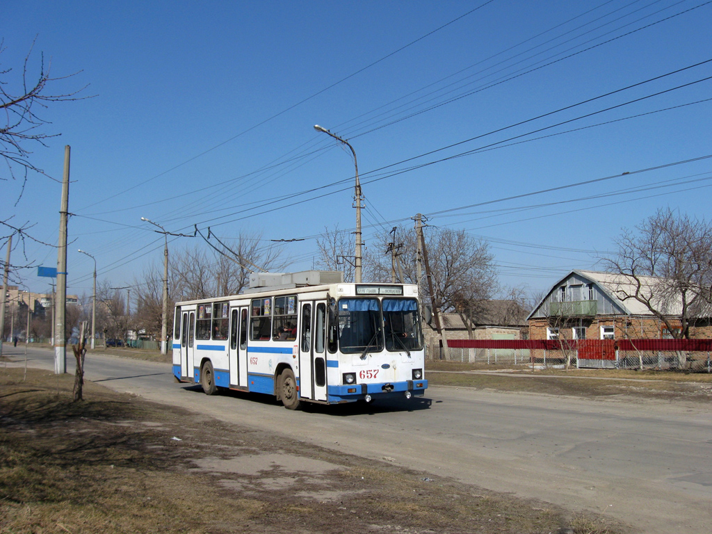 Кривой Рог, ЮМЗ Т2 мод. 7 № 657