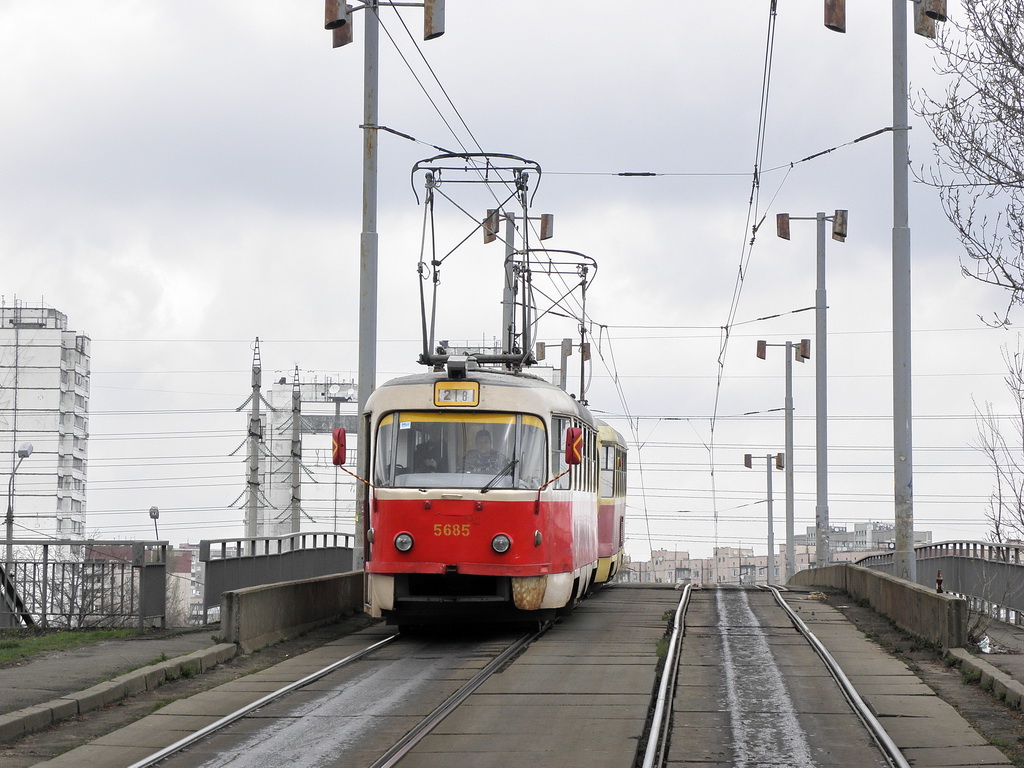 Киев, Tatra T3SU № 5685 Киев, Tatra T3SU № 5685