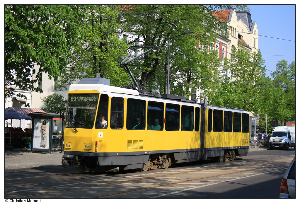 Берлин, Tatra KT4DM № 6020