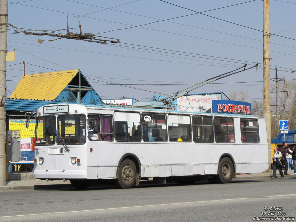 Челябинск, ЗиУ-682Г-012 [Г0А] № 1114