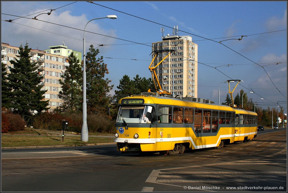 Plzeň, Tatra T3R.PLF č. 328