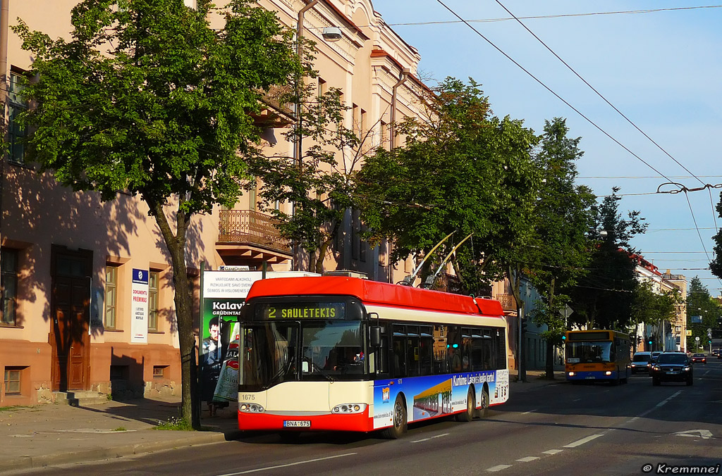Viļņa, Solaris Trollino II 15 AC № 1675