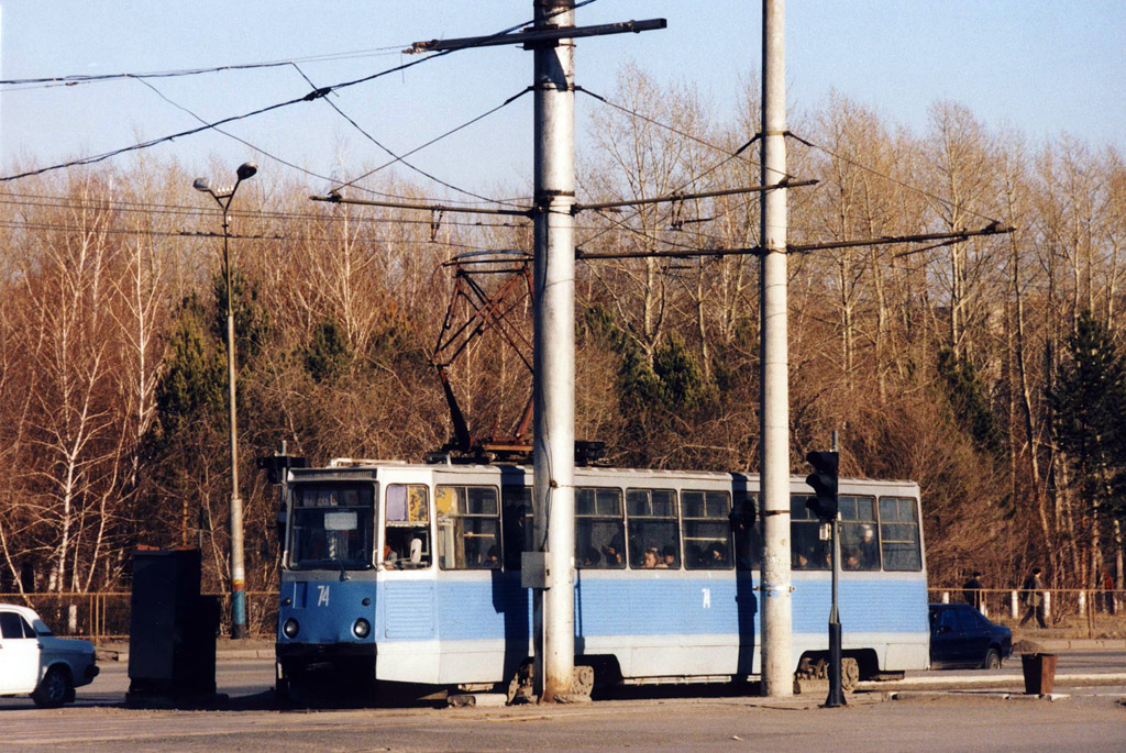 Павлодар, 71-605 (КТМ-5М3) № 74; Павлодар — Старые фотографии