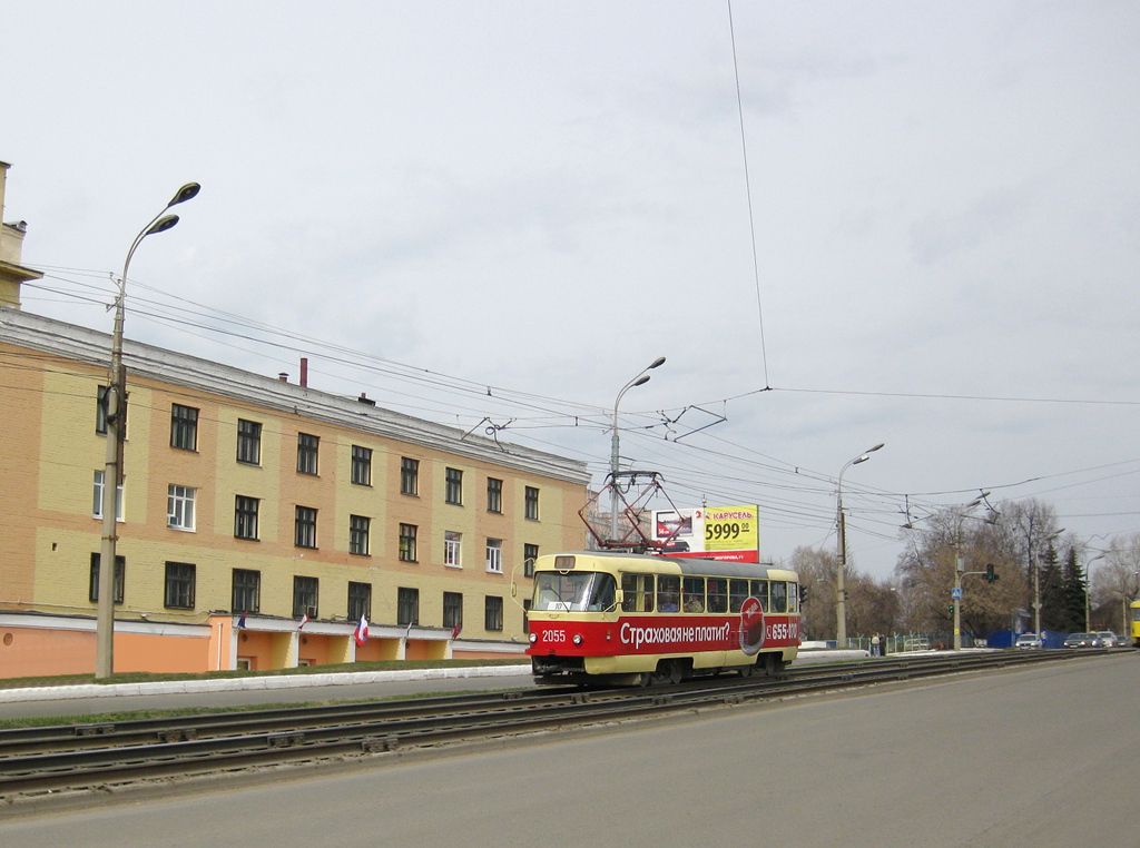 Iževskas, Tatra T3SU mod. Izhevsk nr. 2055