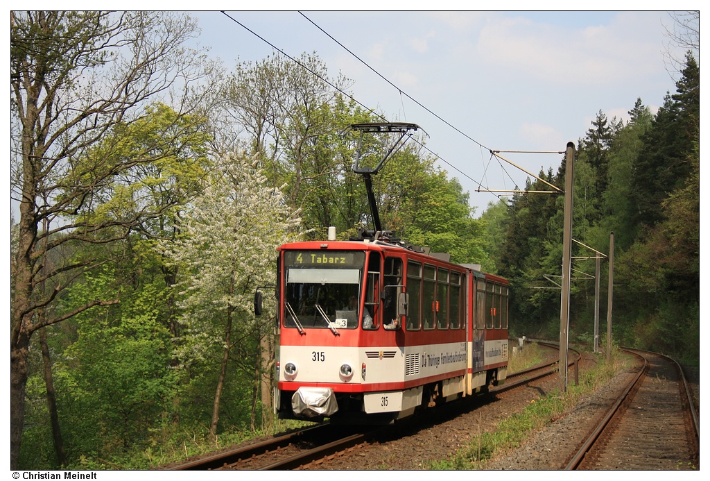 Гота, Tatra KT4DC № 315