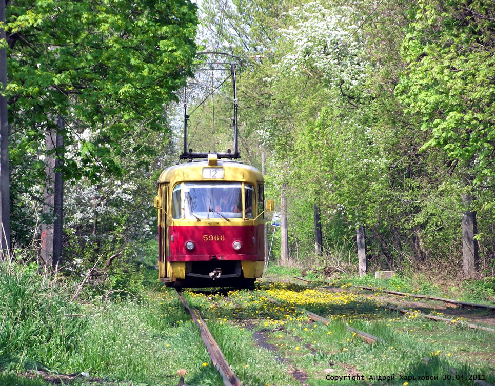 Киев, Tatra T3SU № 5966