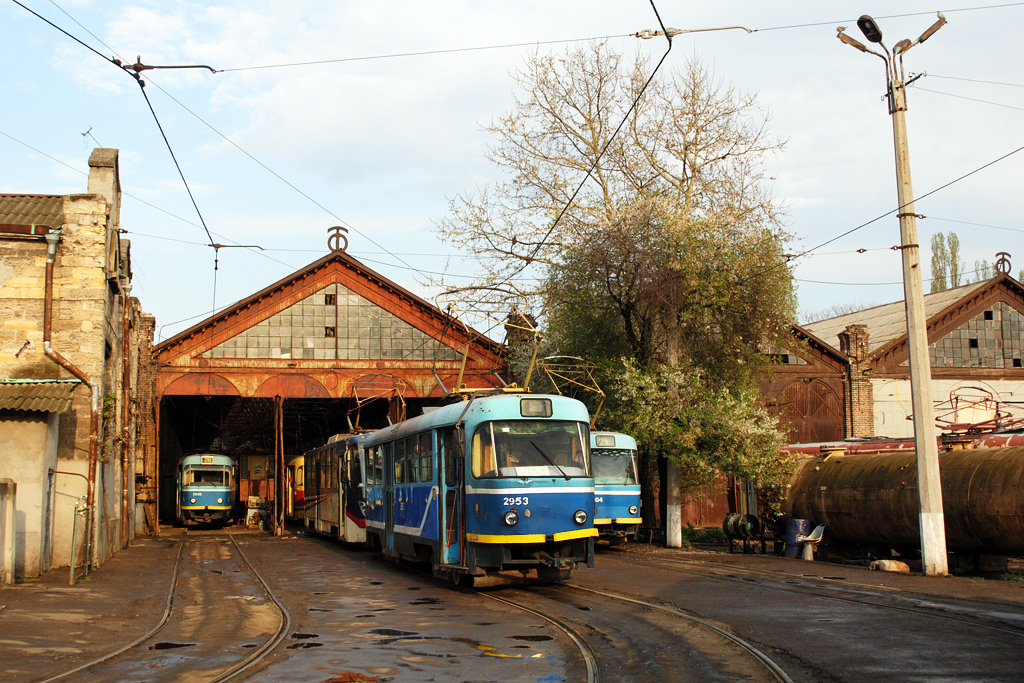 Одесса, Tatra T3R.P № 2953; Одесса — Трамвайное депо № 1 и ОРЗЭТ