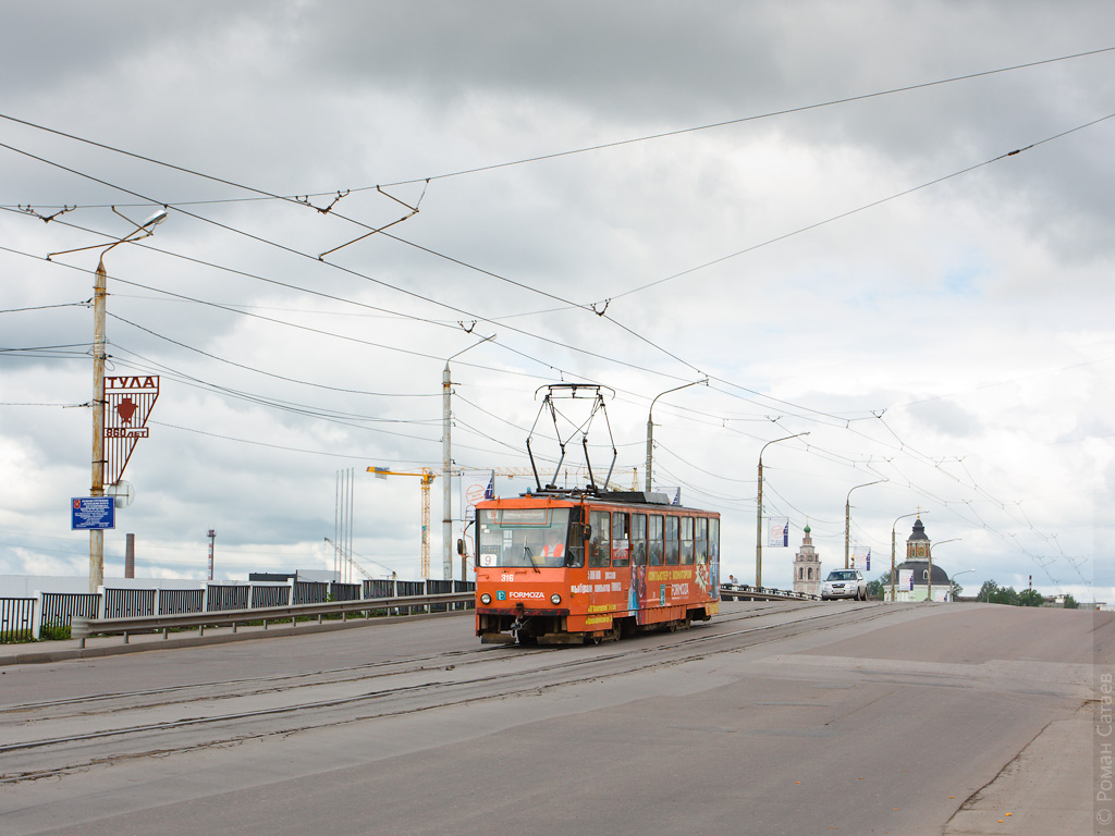 Tula, Tatra T6B5SU № 316