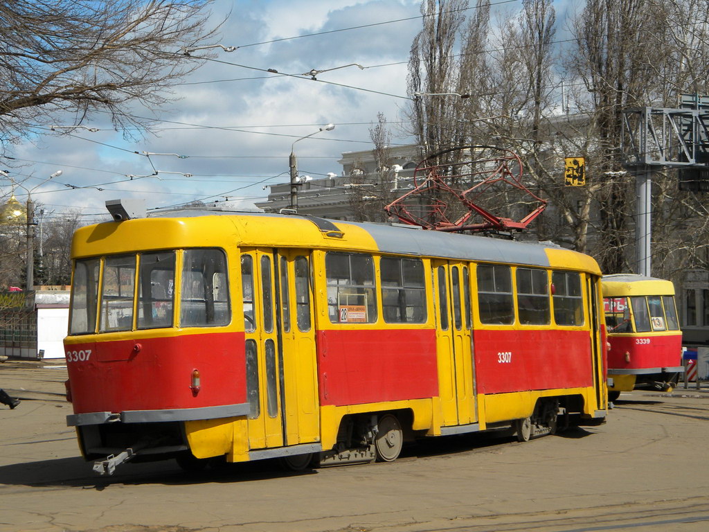 Одесса, Tatra T3SU № 3307