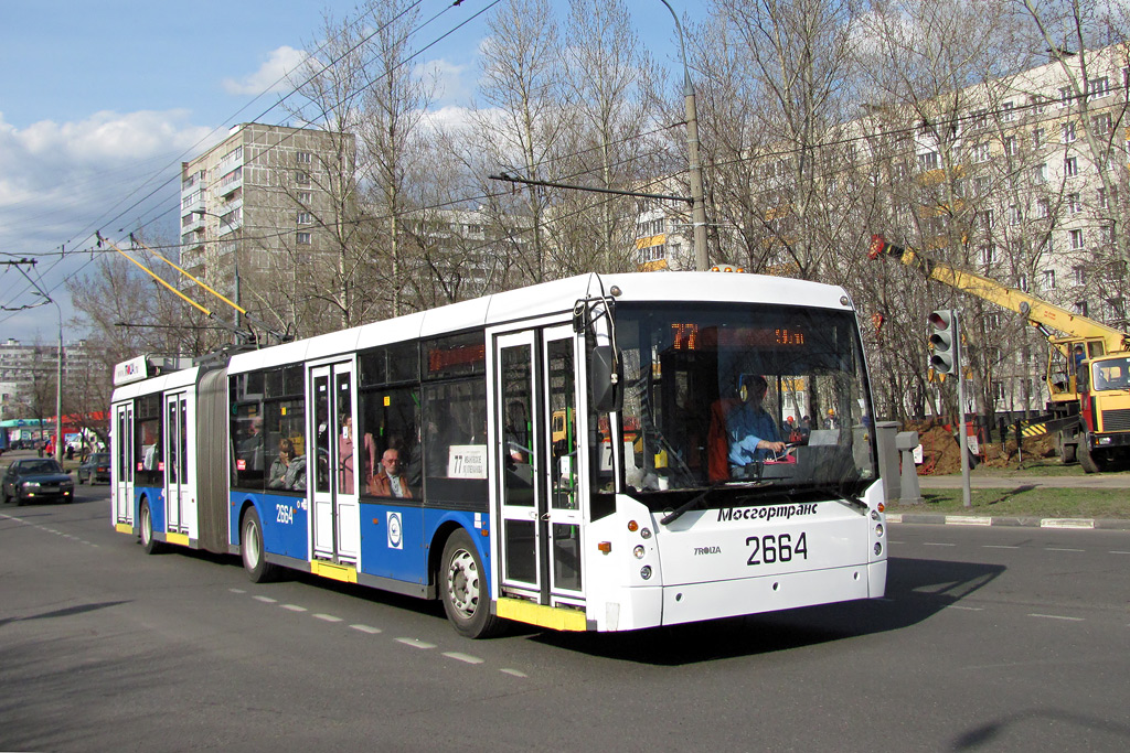 Москва, Тролза-6206.01 «Мегаполис» № 2664