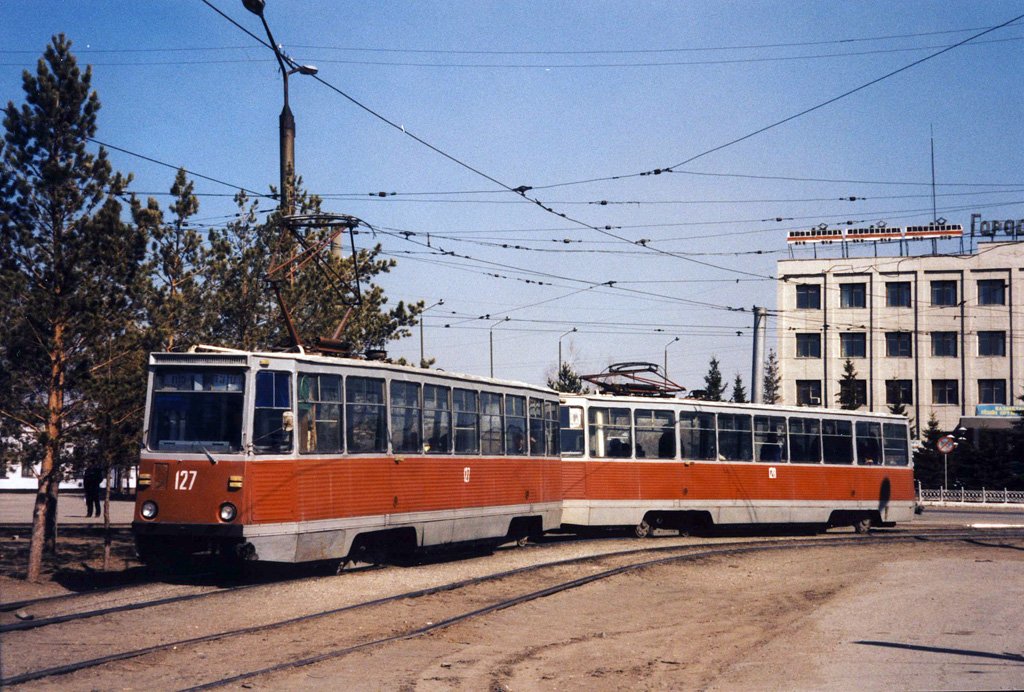Pavlodar, 71-605 (KTM-5M3) Br. 127; Pavlodar, 71-605 (KTM-5M3) Br. 128; Pavlodar — Old photos