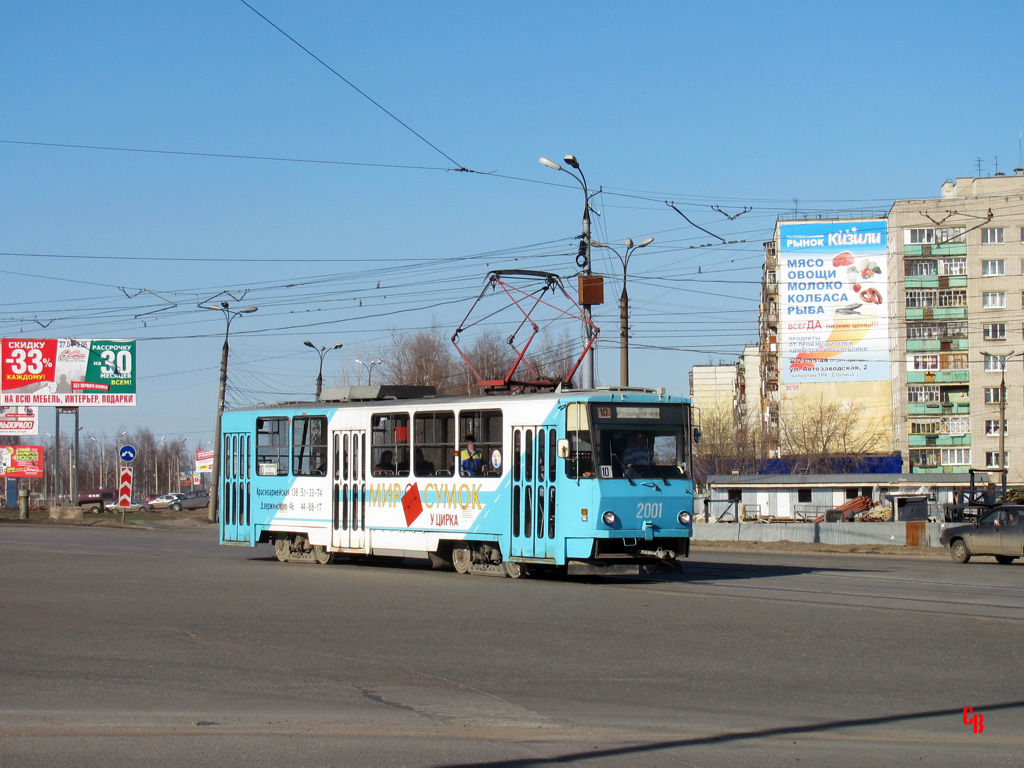 Ижевск, Tatra T6B5SU № 2001