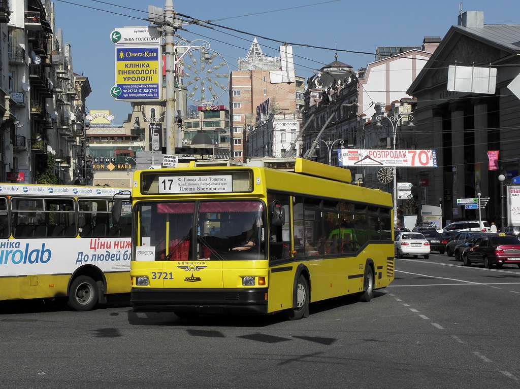 Киев, МАЗ-ЭТОН Т103 № 3721