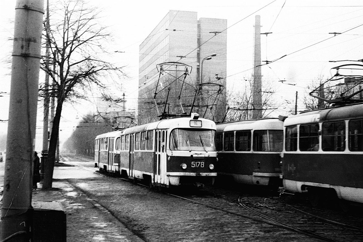 Москва, Tatra T3SU № 5178